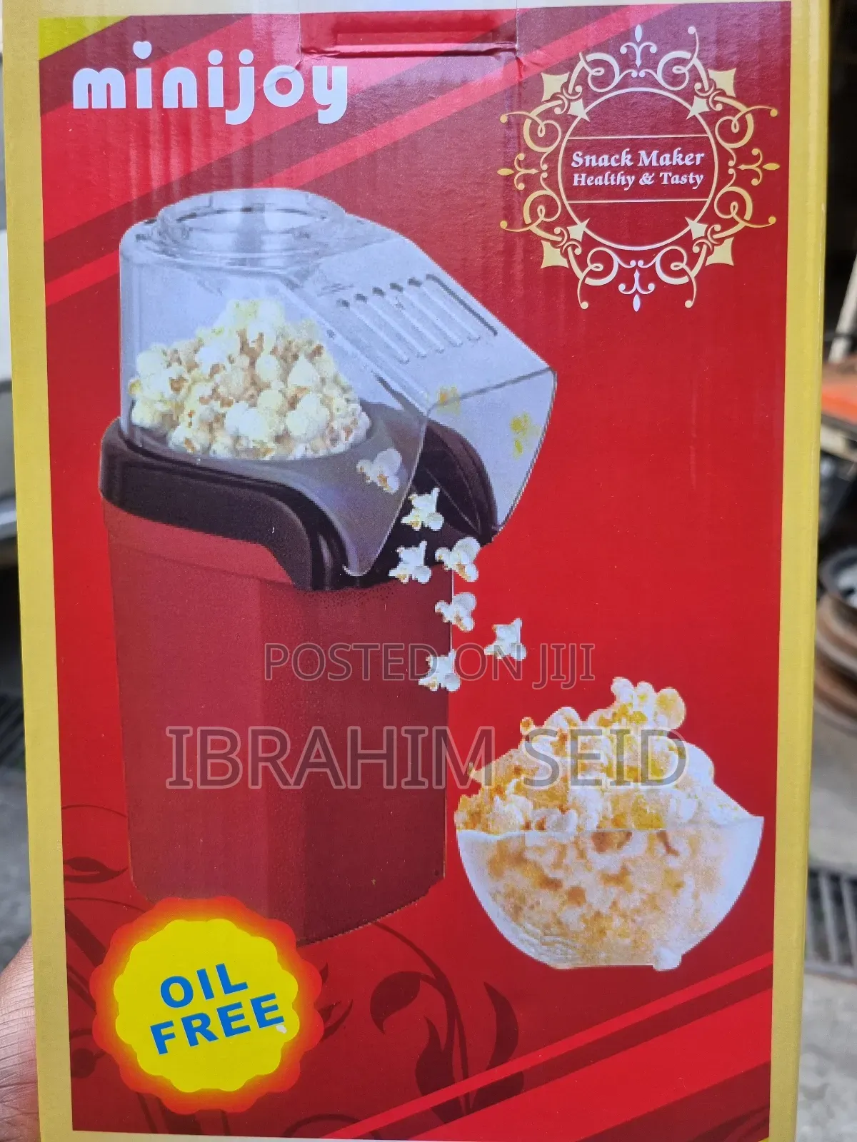 Popcorn Maker Hot Air Popcorn Machine
