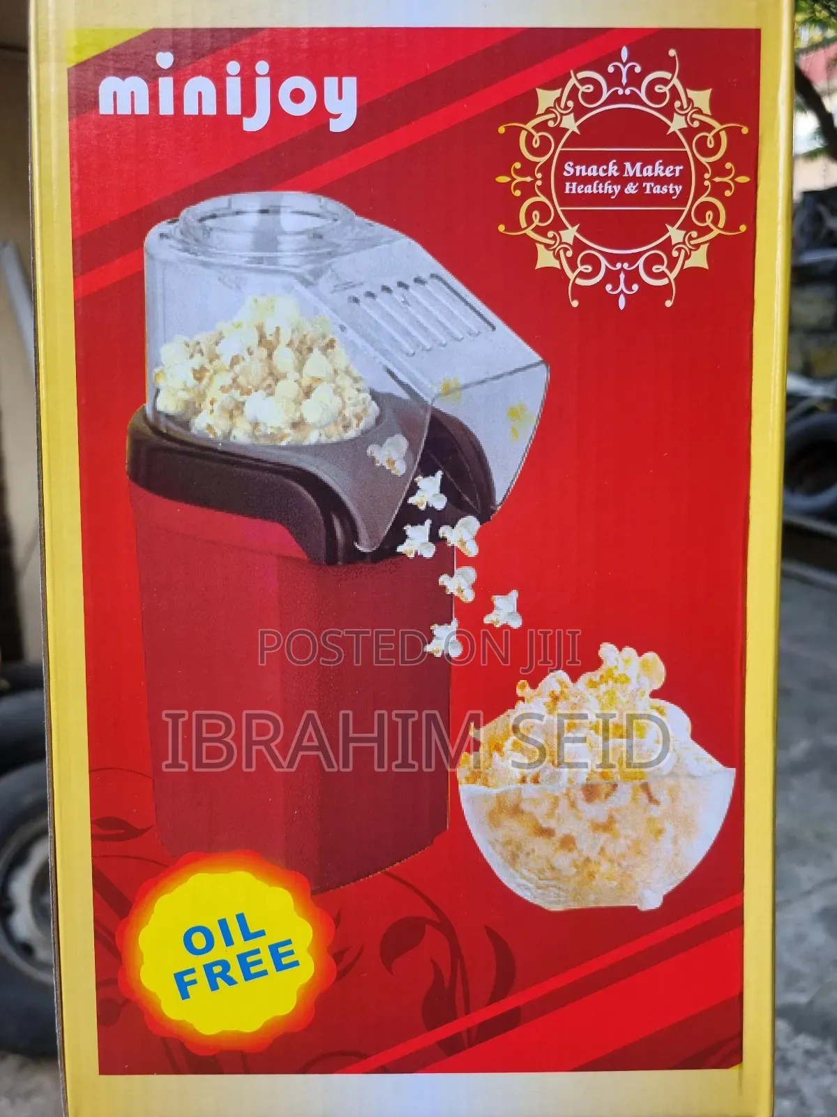 Popcorn Maker Hot Air Popcorn Machine