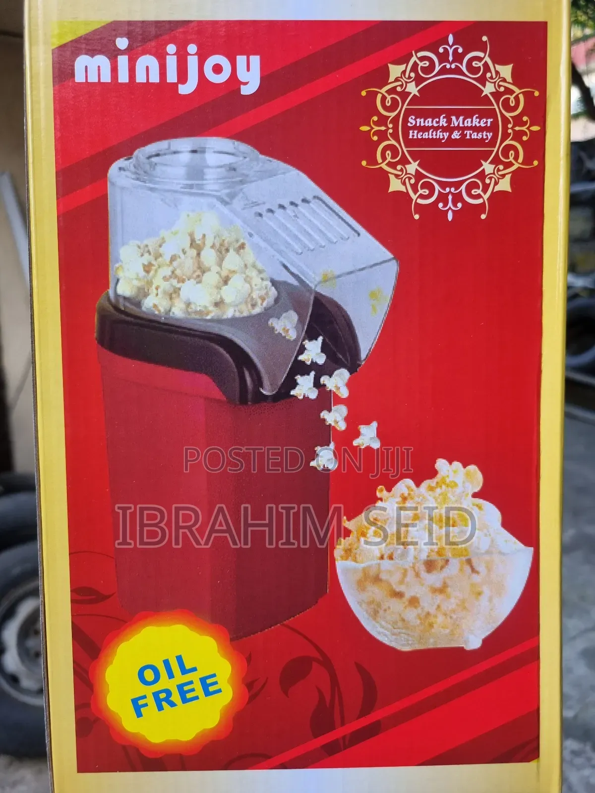 Popcorn Maker Hot Air Popcorn Machine