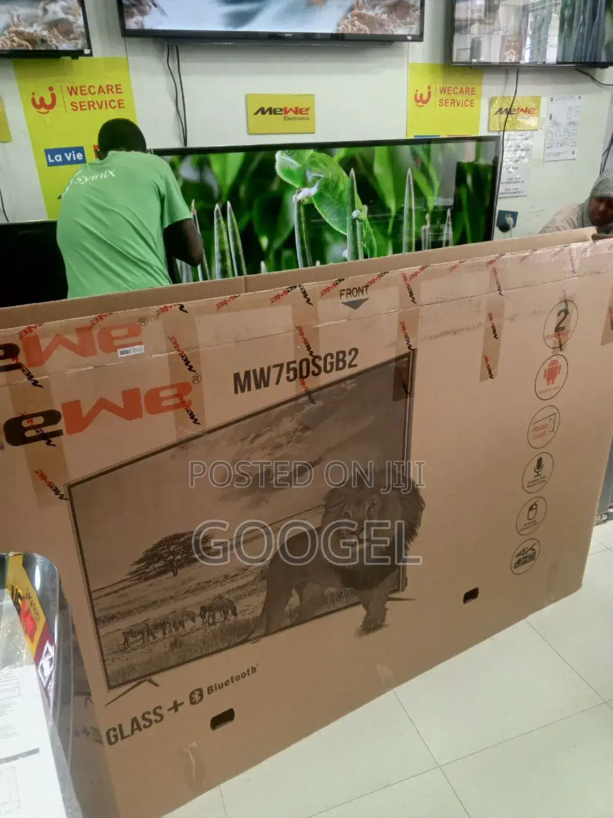 Mewe 75 Inch Netflix TV