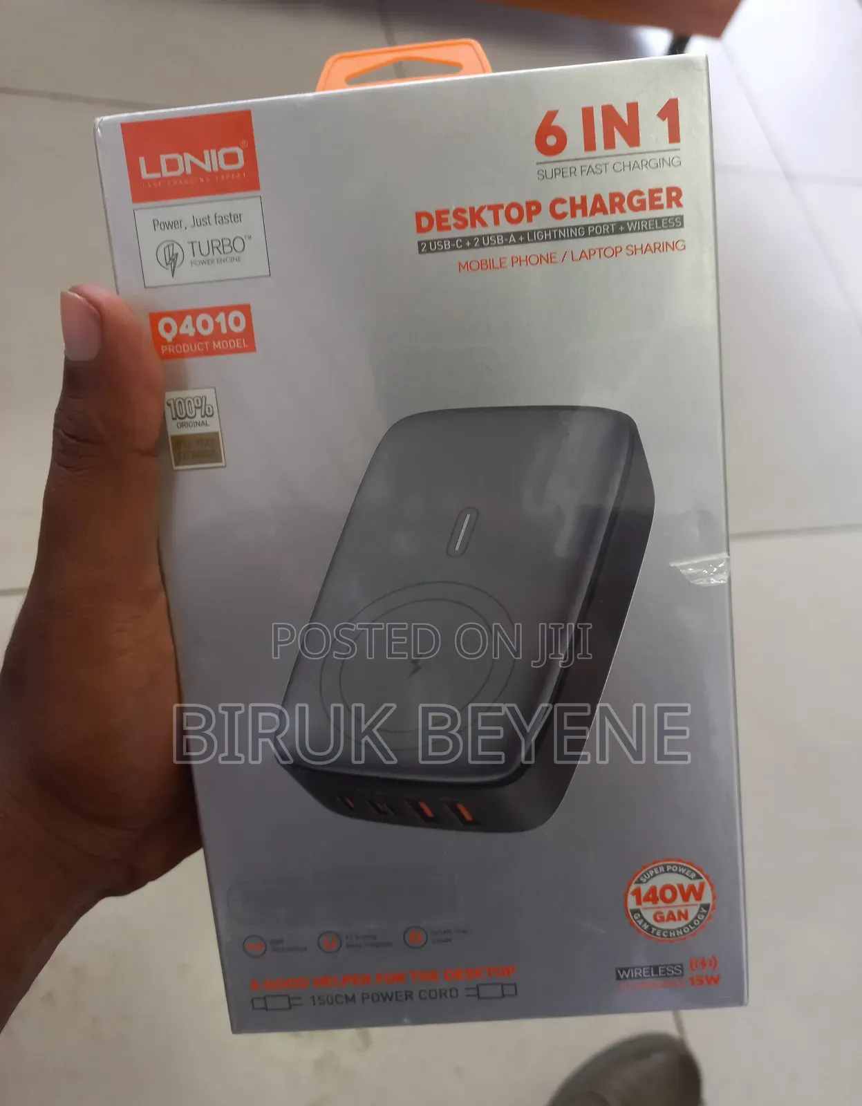 Ldnio 140w 6 in 1 Super Fast Desktop Charger