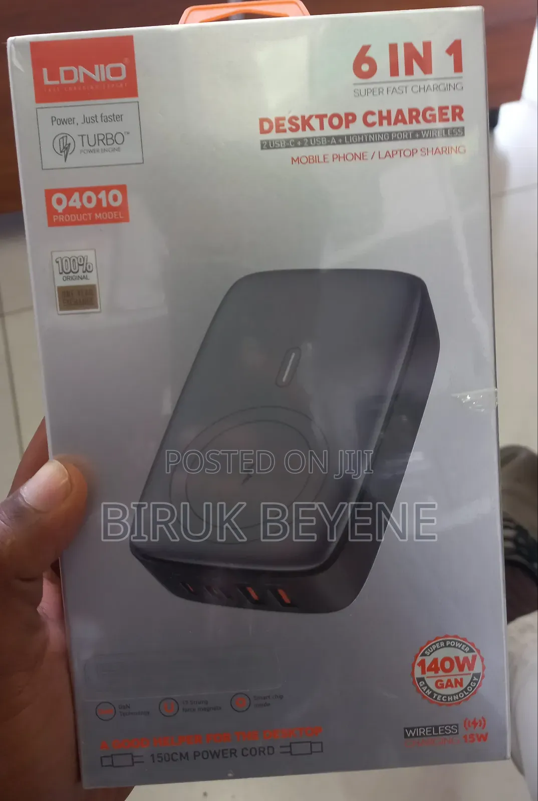 Ldnio 140w 6 in 1 Super Fast Desktop Charger