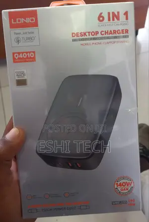 Ldnio 140w 6 in 1 Super Fast Desktop Charger