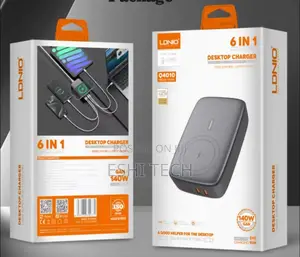 Ldnio 140w 6 in 1 Super Fast Desktop Charger