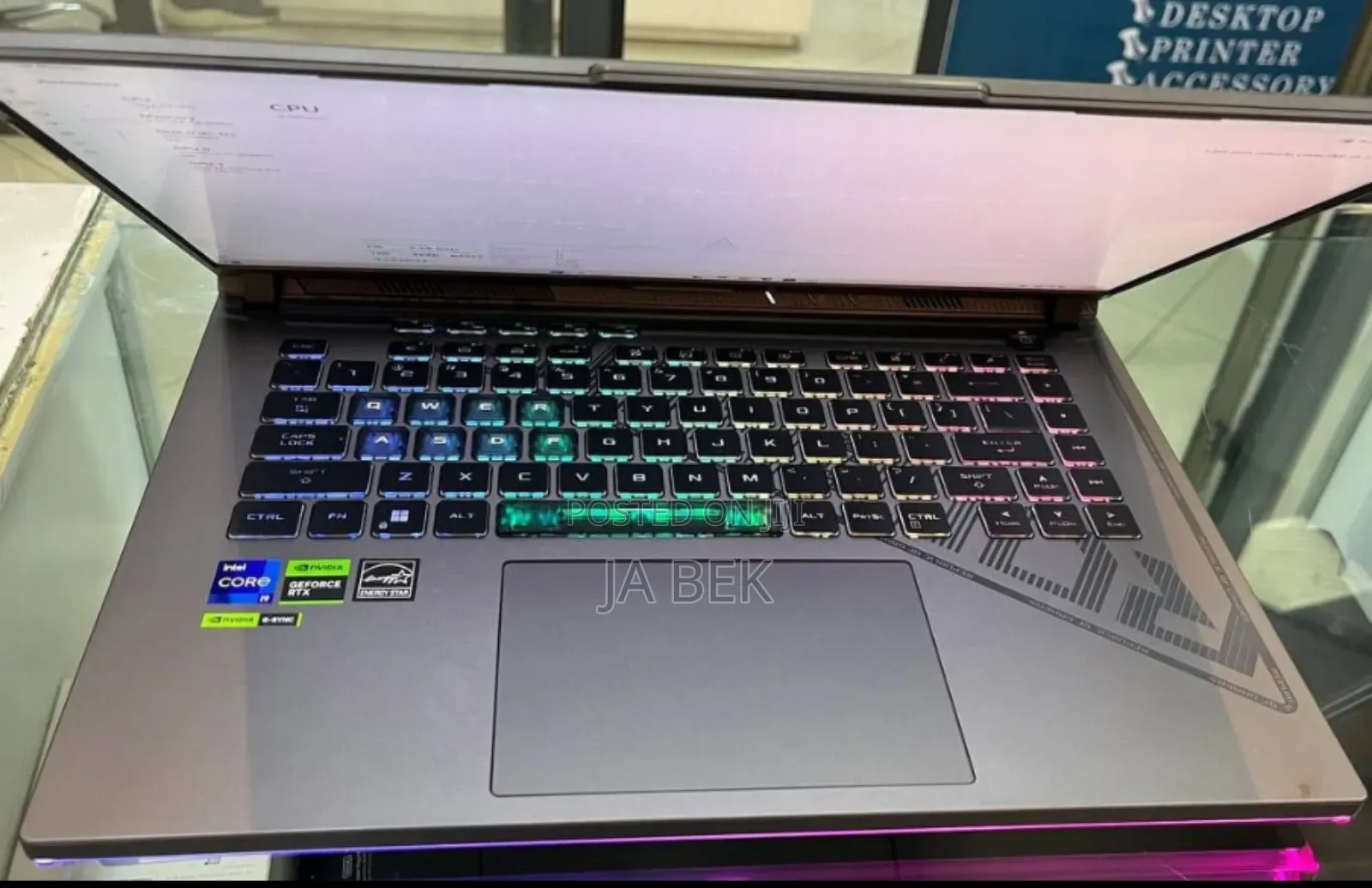 New Laptop Asus ROG Strix G16 G614 16GB Intel Core I9 SSD 1T