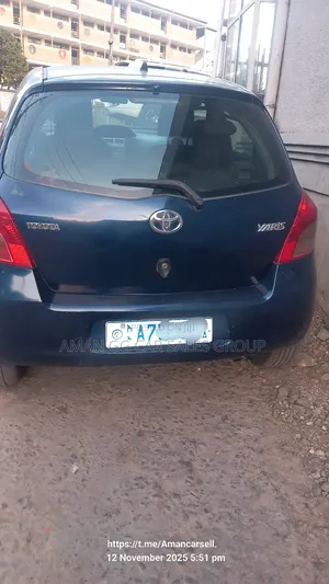 Toyota Yaris 2007 Blue