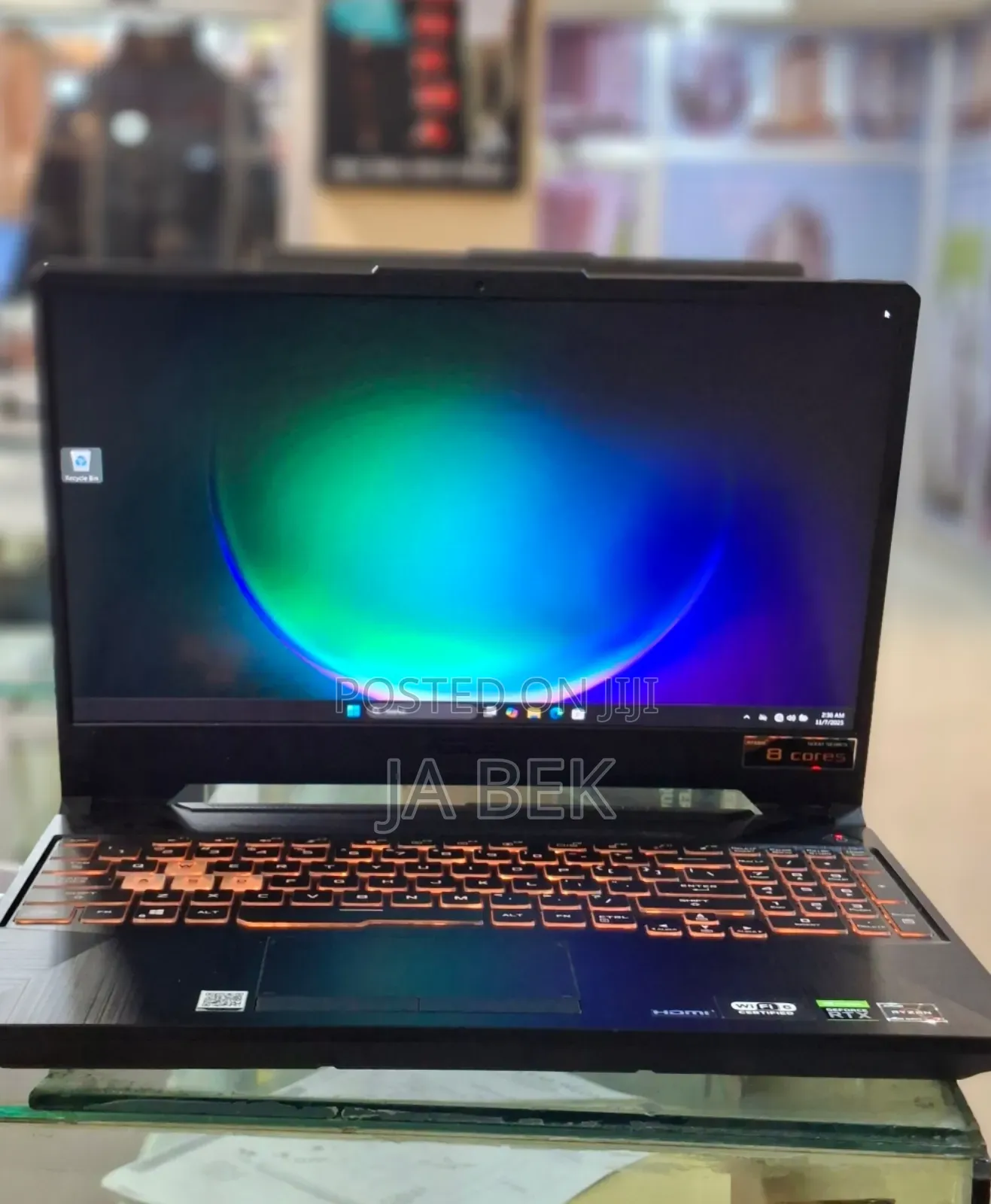 New Laptop Asus TUF Gaming A15 16GB AMD Ryzen 7 SSD 512GB