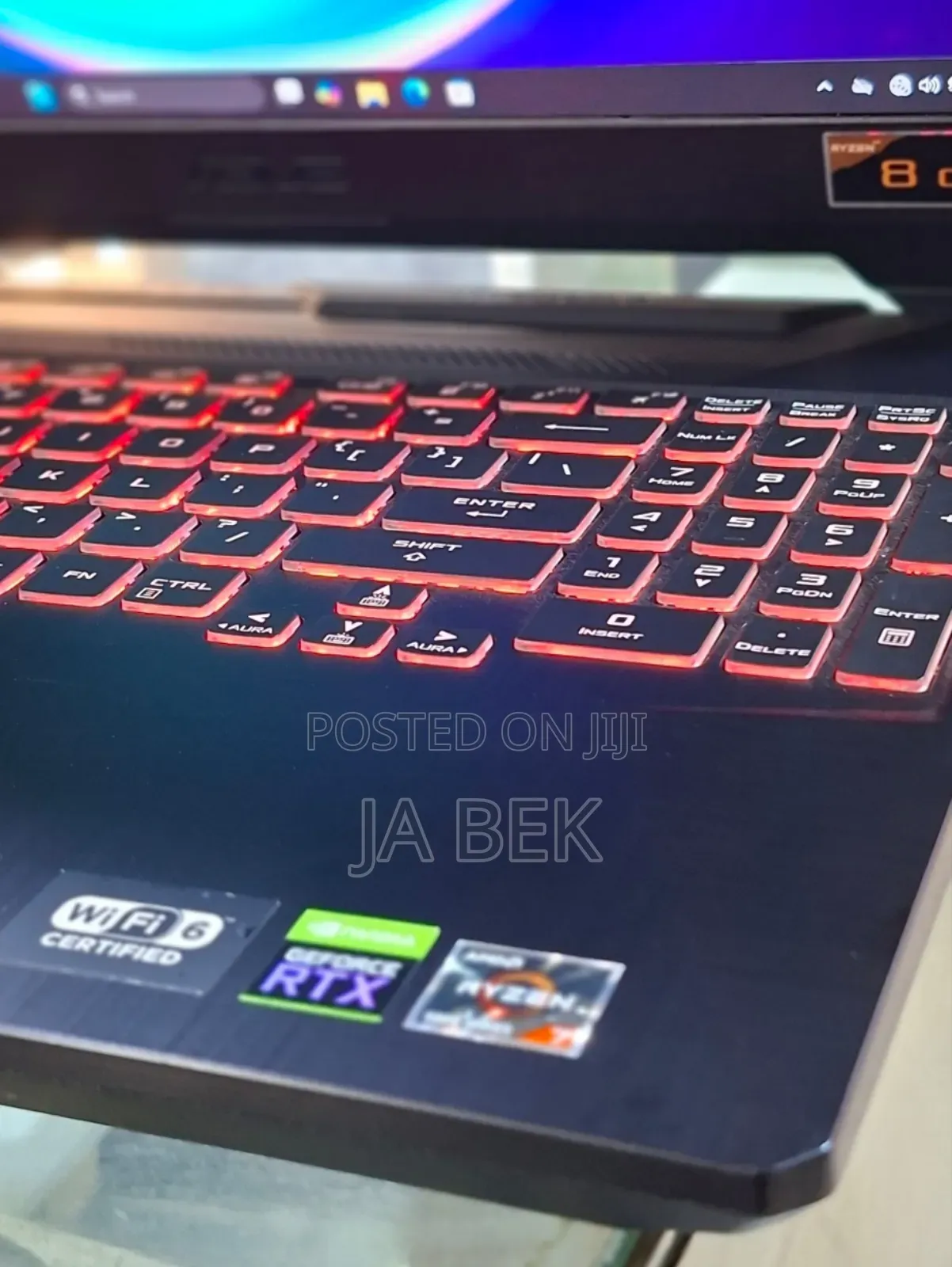 New Laptop Asus TUF Gaming A15 16GB AMD Ryzen 7 SSD 512GB