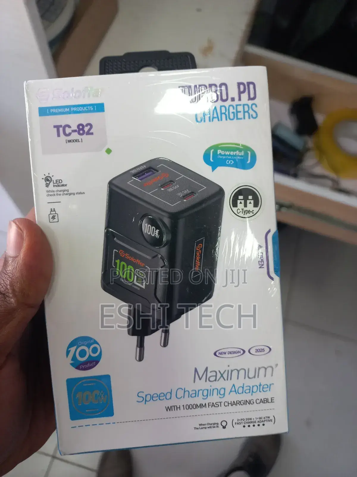 Soloffer 100w Turbo.Pd Charger