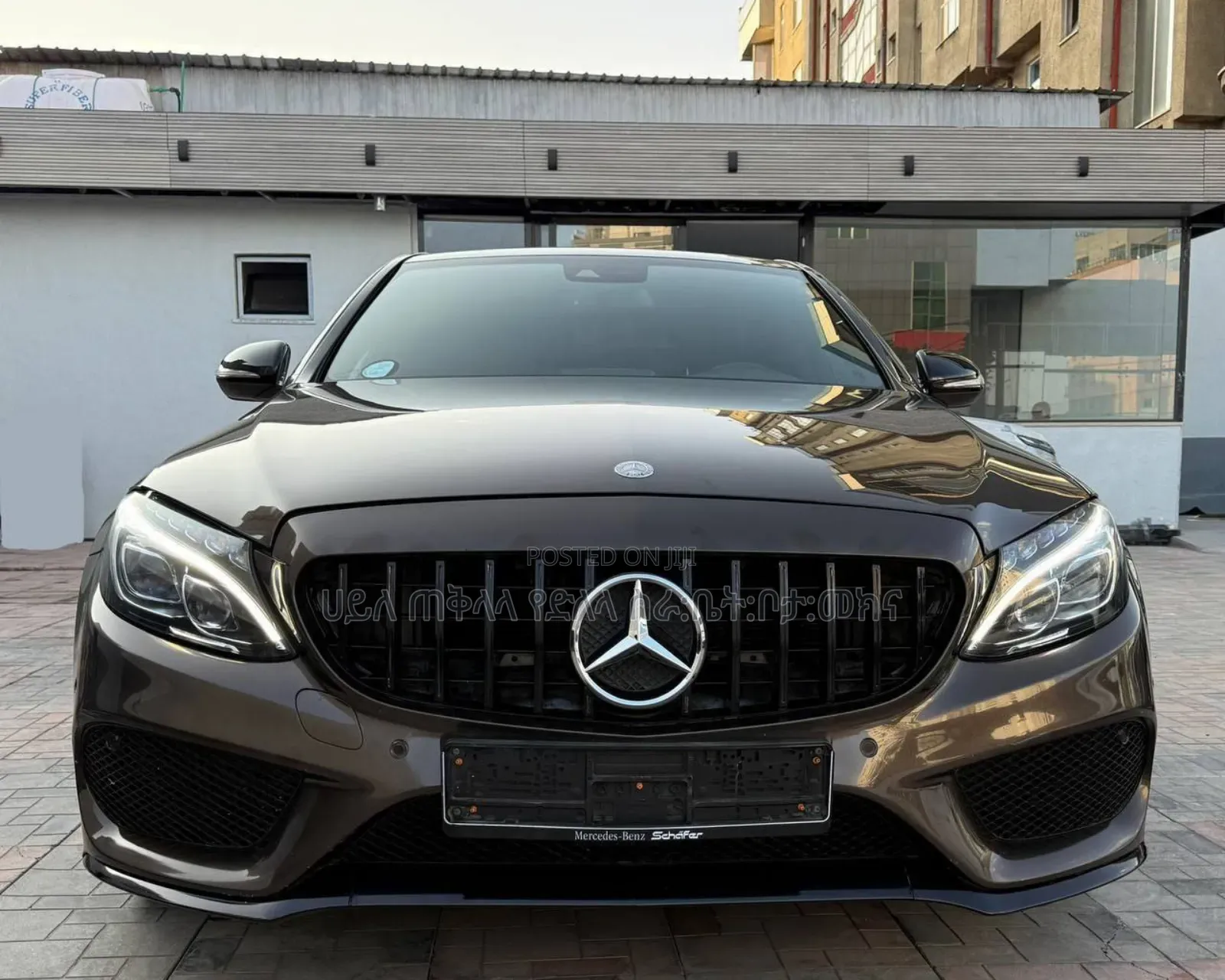Mercedes-Benz C200 2015 Matt Black