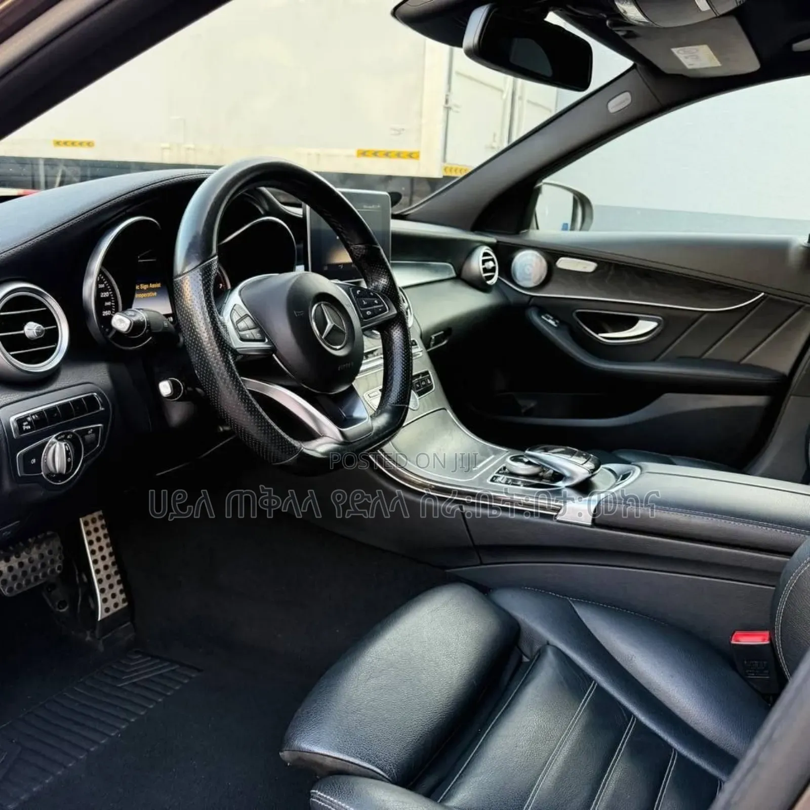 Mercedes-Benz C200 2015 Matt Black