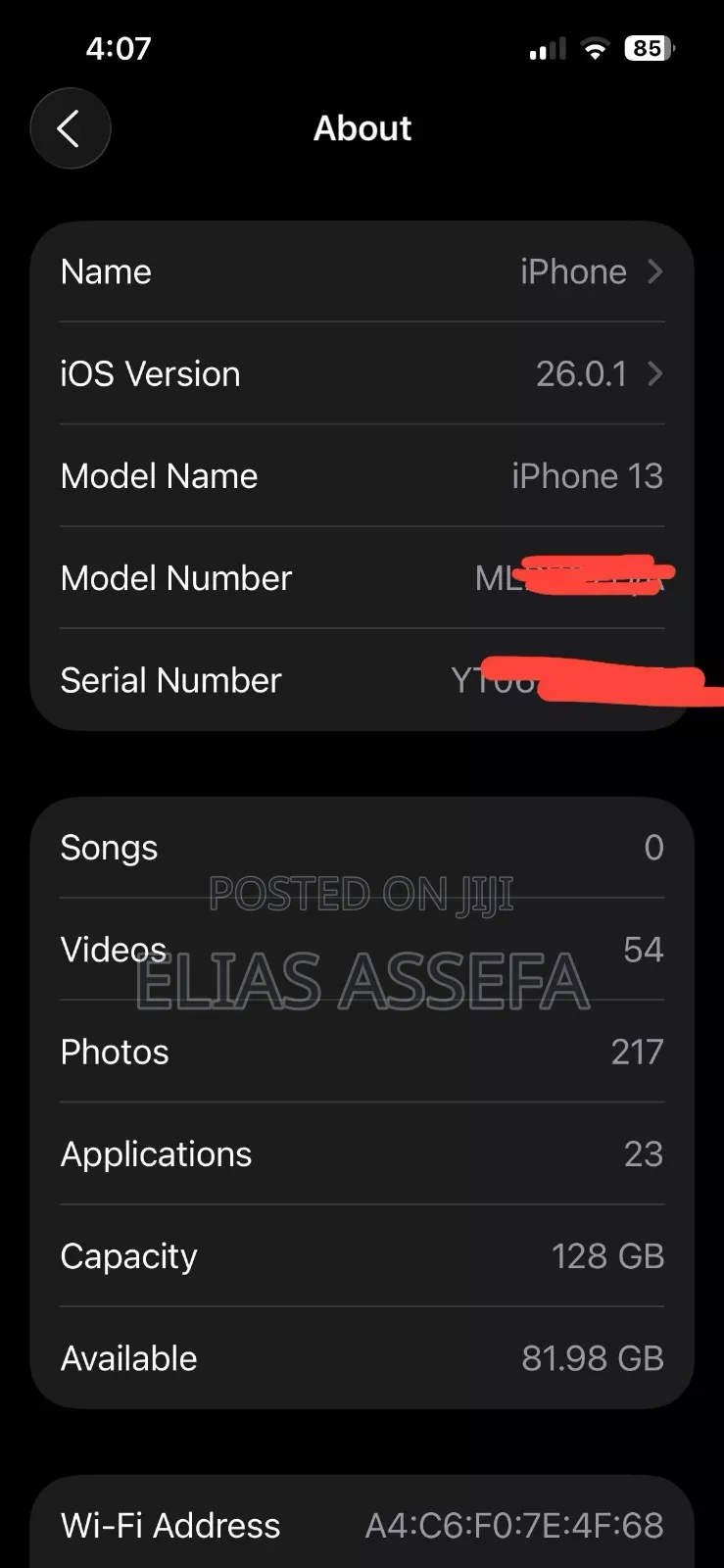 Apple iPhone 13 128 GB Blue