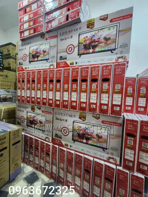 Life Stare 32 Inch Tv Smart Android Video Double Glass ሀይፋይ