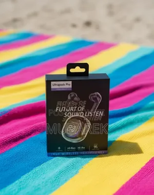 Photo - Ultrapod Pro Earbud: Sweatproof and Ready.