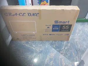 Photo - Grace One 55inch Tv Smart Android 13 Double Glass Hi Fi Prime Video