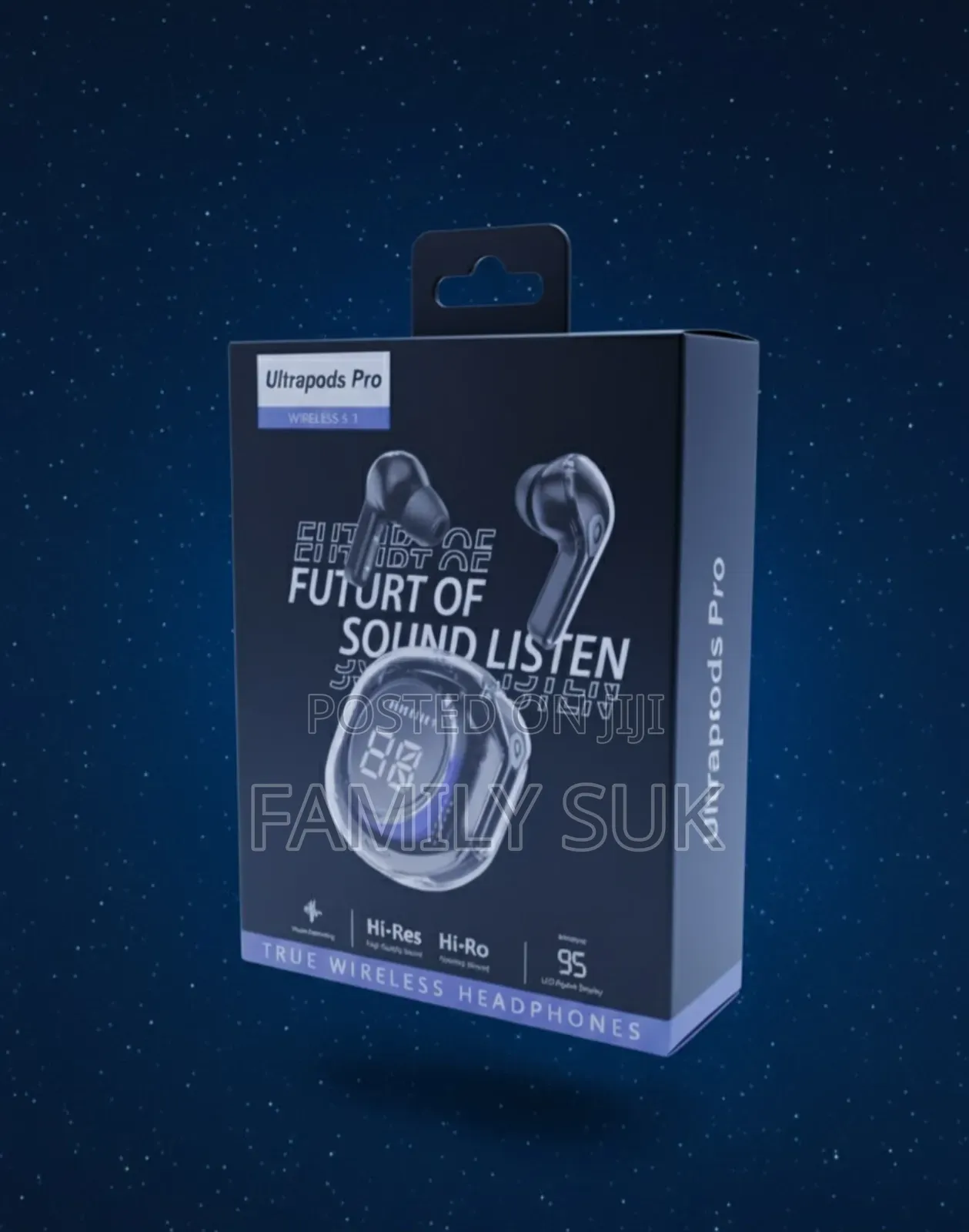 Ultrapod Pro Earbud: Voice Assistant Enabled.