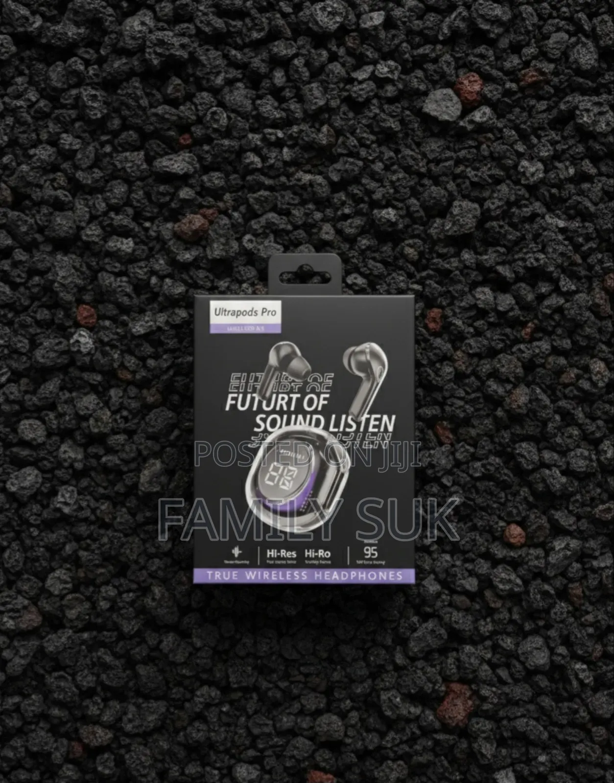 Ultrapod Pro Earbud: Magnetic Charging Security.