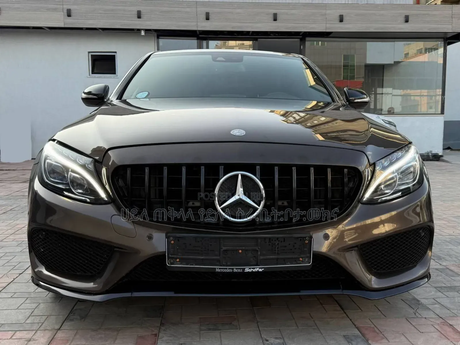 Mercedes-Benz C200 2015 Matt Black