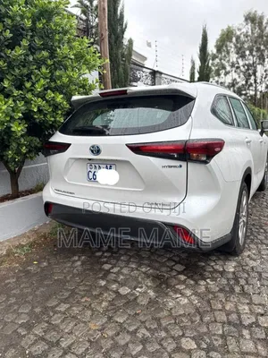 New Toyota Highlander 2024 White
