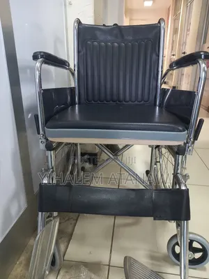 2-in-1 Commode Wheelchair – For Bathroom and Mobility Use