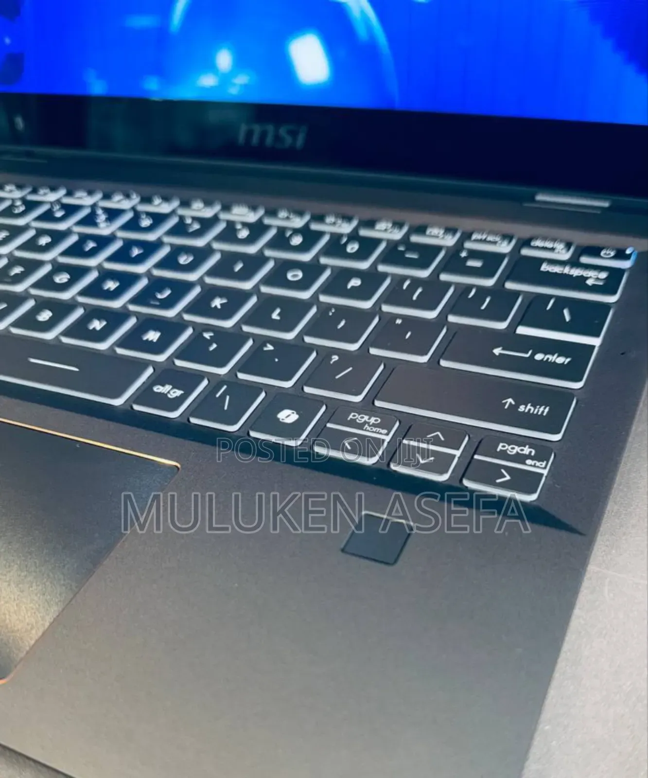 New Laptop MSI Summit E14 Flip Evo 16GB Intel Core Ultra 7 SSD 1T