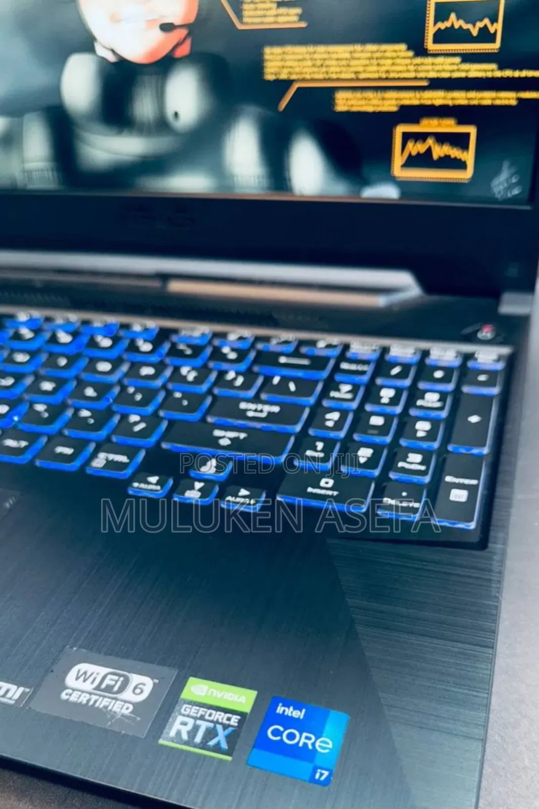 New Laptop Asus TUF Gaming A15 16GB Intel Core I7 SSD 512GB