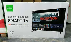 Syinix Tv 43 Inch Tv Smart Android New 2025 Model Frameless