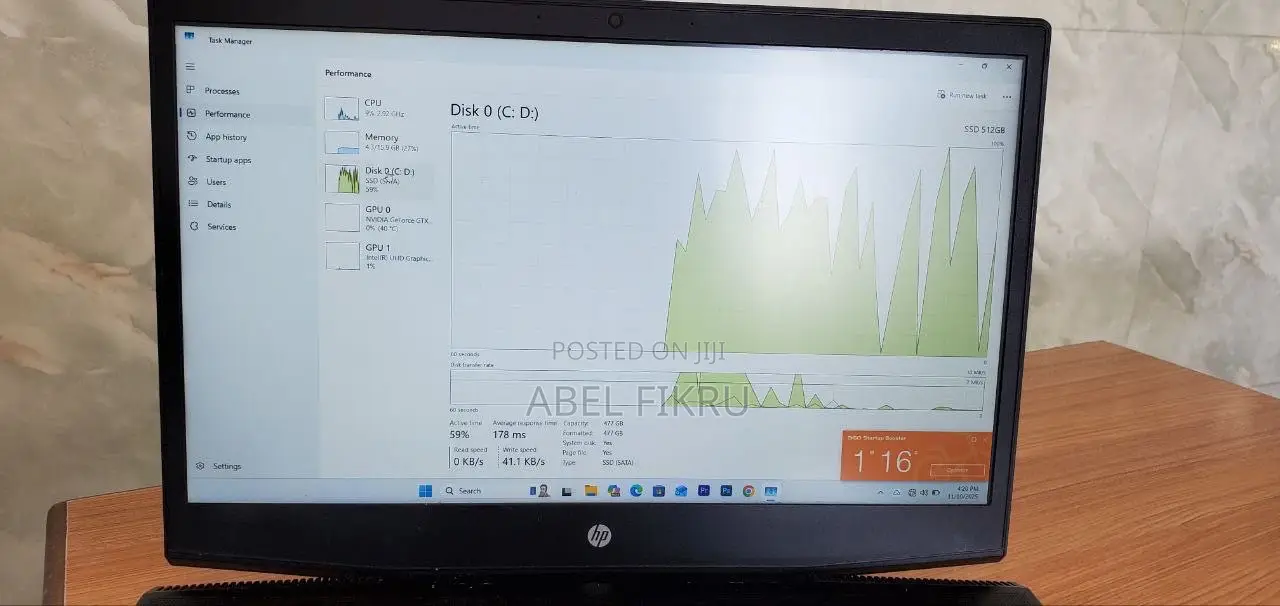 Laptop HP Pavilion 15 16GB Intel Core I7 SSD 512GB