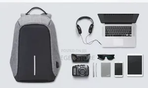 Orginal Anti-Theft Backpack With Usb Charging Port (የራሱ Usb መሰኪያ ያለው )