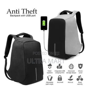 Photo - Anti-Theft Backpack With Usb Charging Port