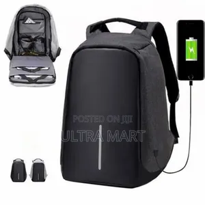 Anti-Theft Backpack With Usb Charging Port