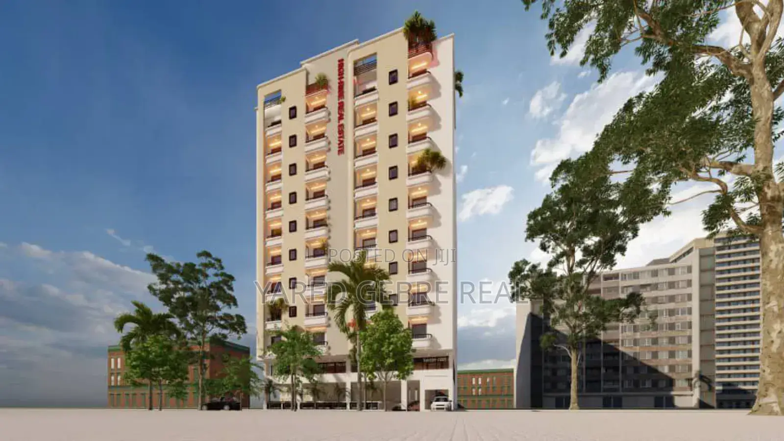 3bdrm Apartment in ሀይ ራይዝ ሪእል እስቴት, Yeka for sale