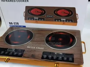 Photo - Silver Crest Electric Ceramic Touch Stove ( 3500watt, ፍሳሽ የማያስገባ)