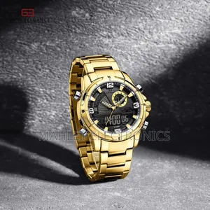 አዲስ የመጣ ሰአት Naviforce 9257 Analog-Digital–Water Resistance