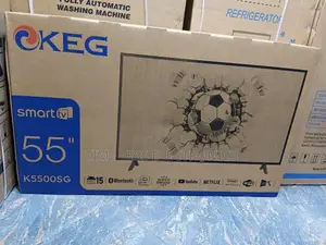 Keg 55′′ Smart Tv – Large Size Meets Smart Features!