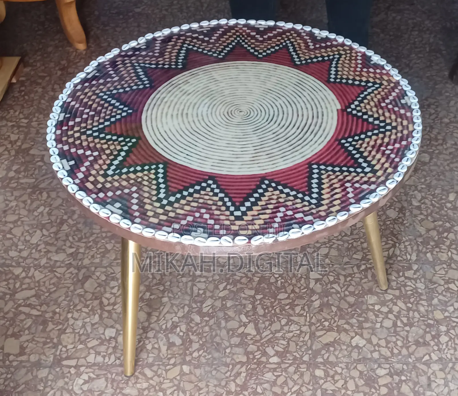 እስከ 60 ሲኒ የሚይዝ በሰፌድ ዲዛይን የተሰራ ቀለል ያለ ረከቦት-Mesob Shape Coffee Rekebot