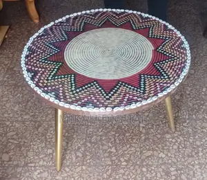 እስከ 60 ሲኒ የሚይዝ በሰፌድ ዲዛይን የተሰራ ቀለል ያለ ረከቦት-Mesob Shape Coffee Rekebot