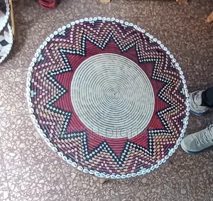 እስከ 60 ሲኒ የሚይዝ በሰፌድ ዲዛይን የተሰራ ቀለል ያለ ረከቦት-Mesob Shape Coffee Rekebot