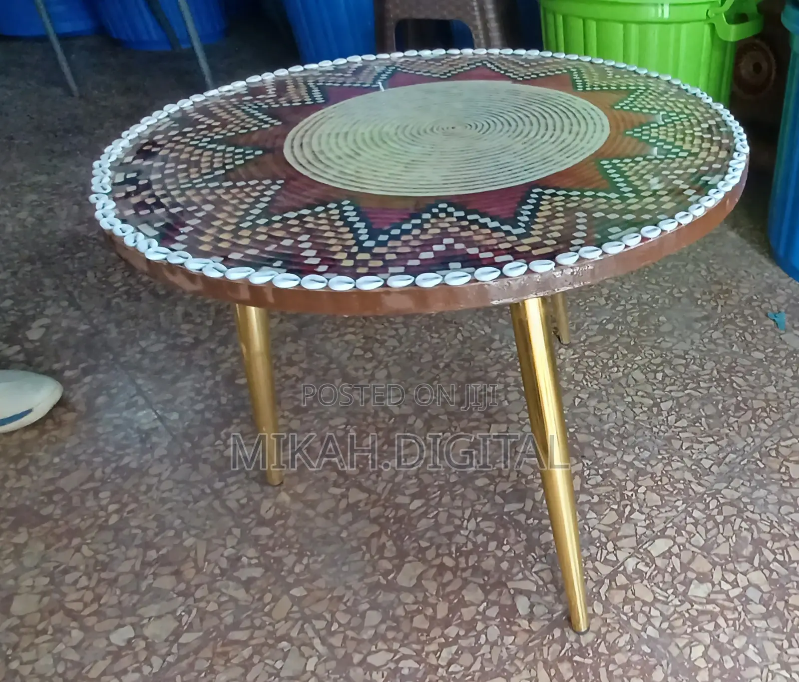 እስከ 60 ሲኒ የሚይዝ በሰፌድ ዲዛይን የተሰራ ቀለል ያለ ረከቦት-Mesob Shape Coffee Rekebot