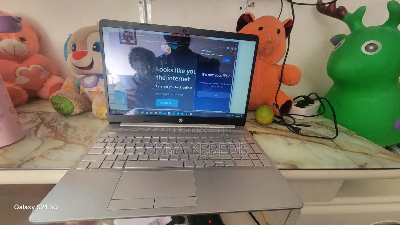 Laptop HP 15-Dw3031 12GB Intel Core I5 HDD+SSD 1T