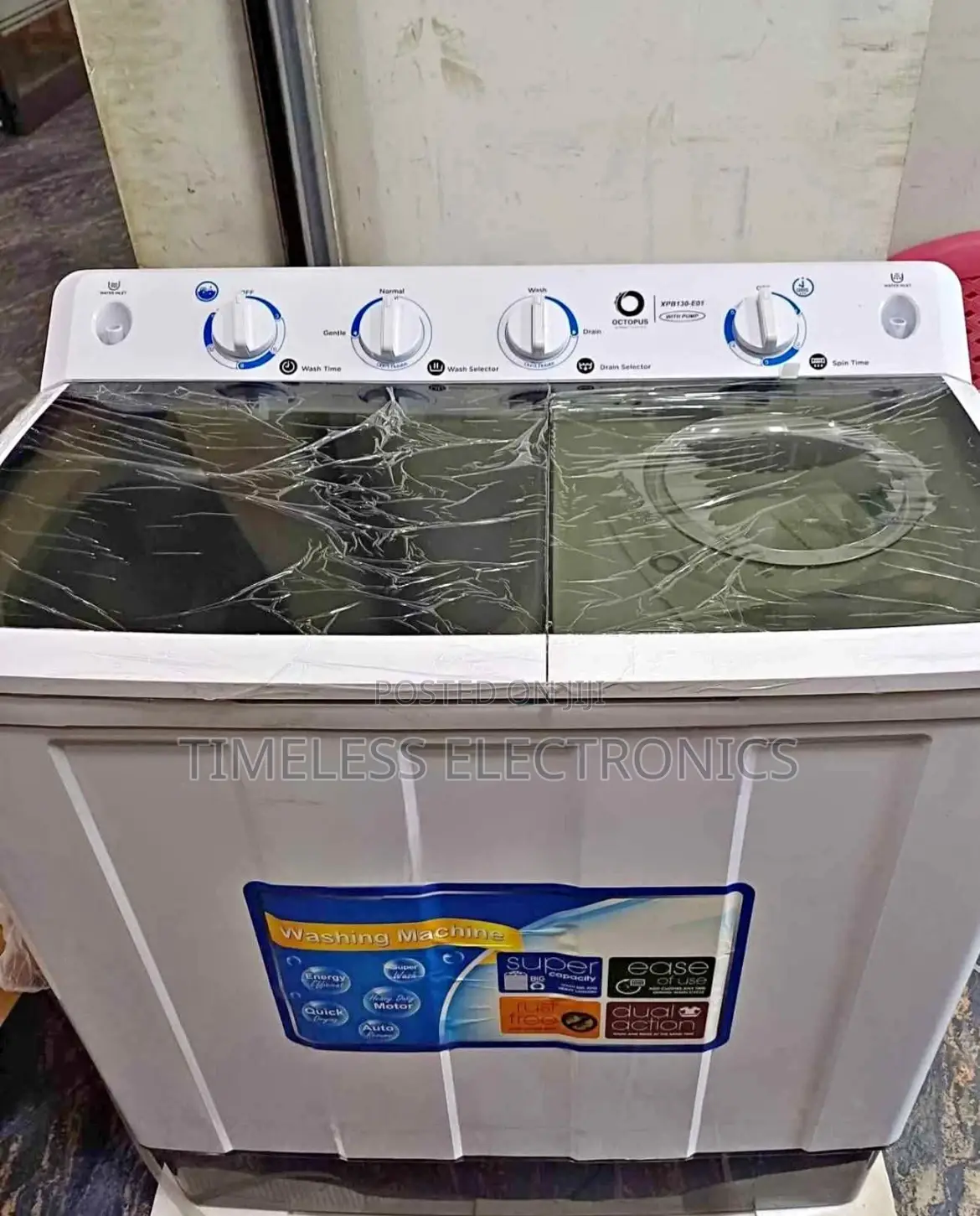 Octopus 13 Kg Washing Machine – Spacious, Efficient Family-Ready!