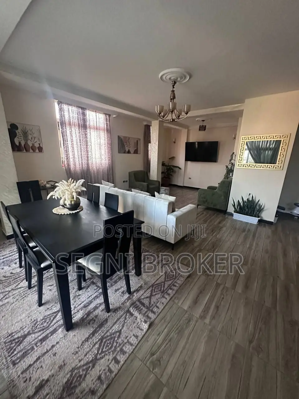 Furnished 5bdrm House in Semet 72, Bole for sale