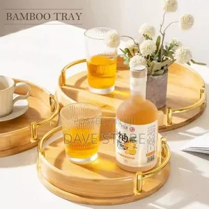  3 PCS Bamboo Pallet Food Tray