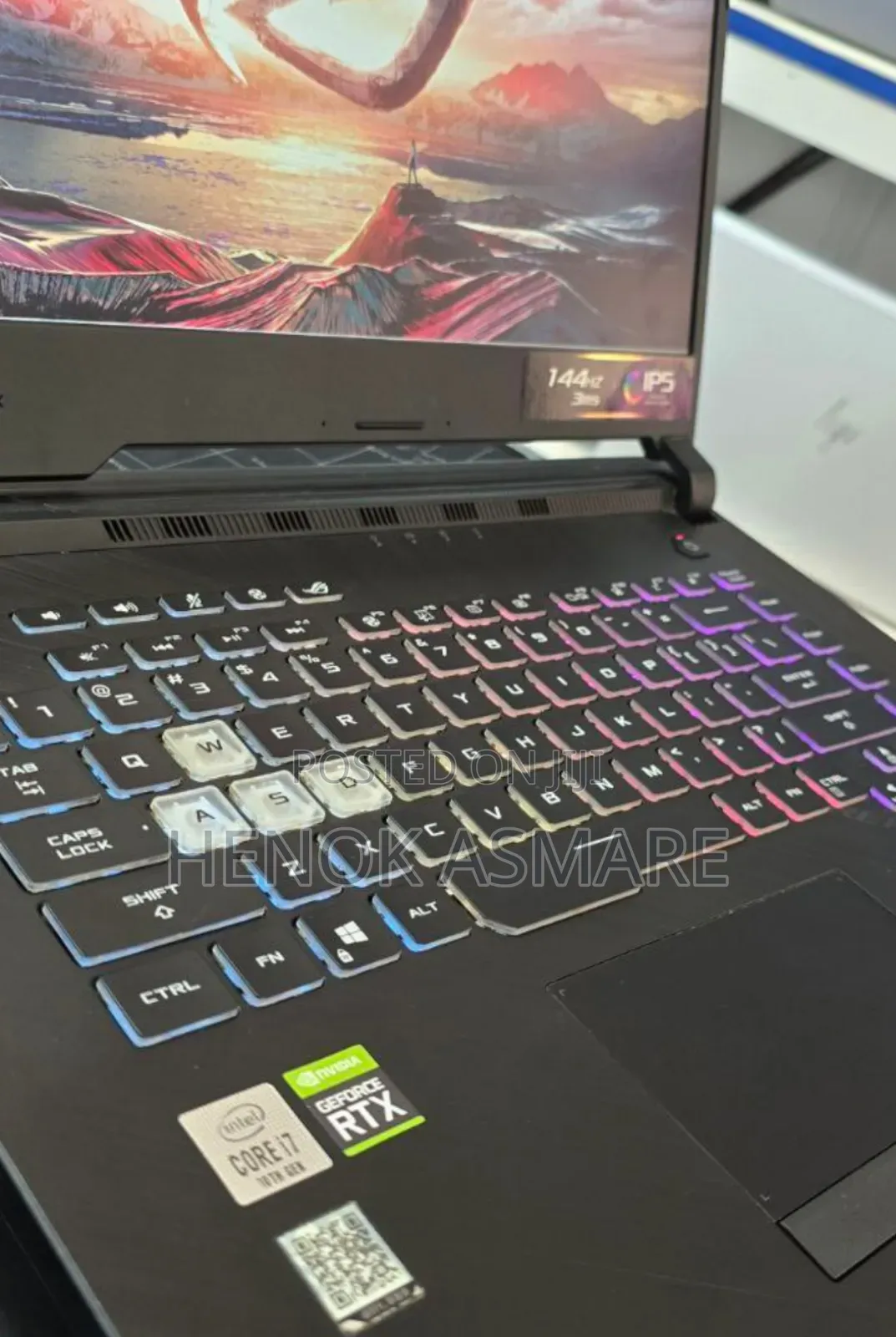 New Laptop Asus ROG Strix G15 16GB Intel Core I7 SSD 1T