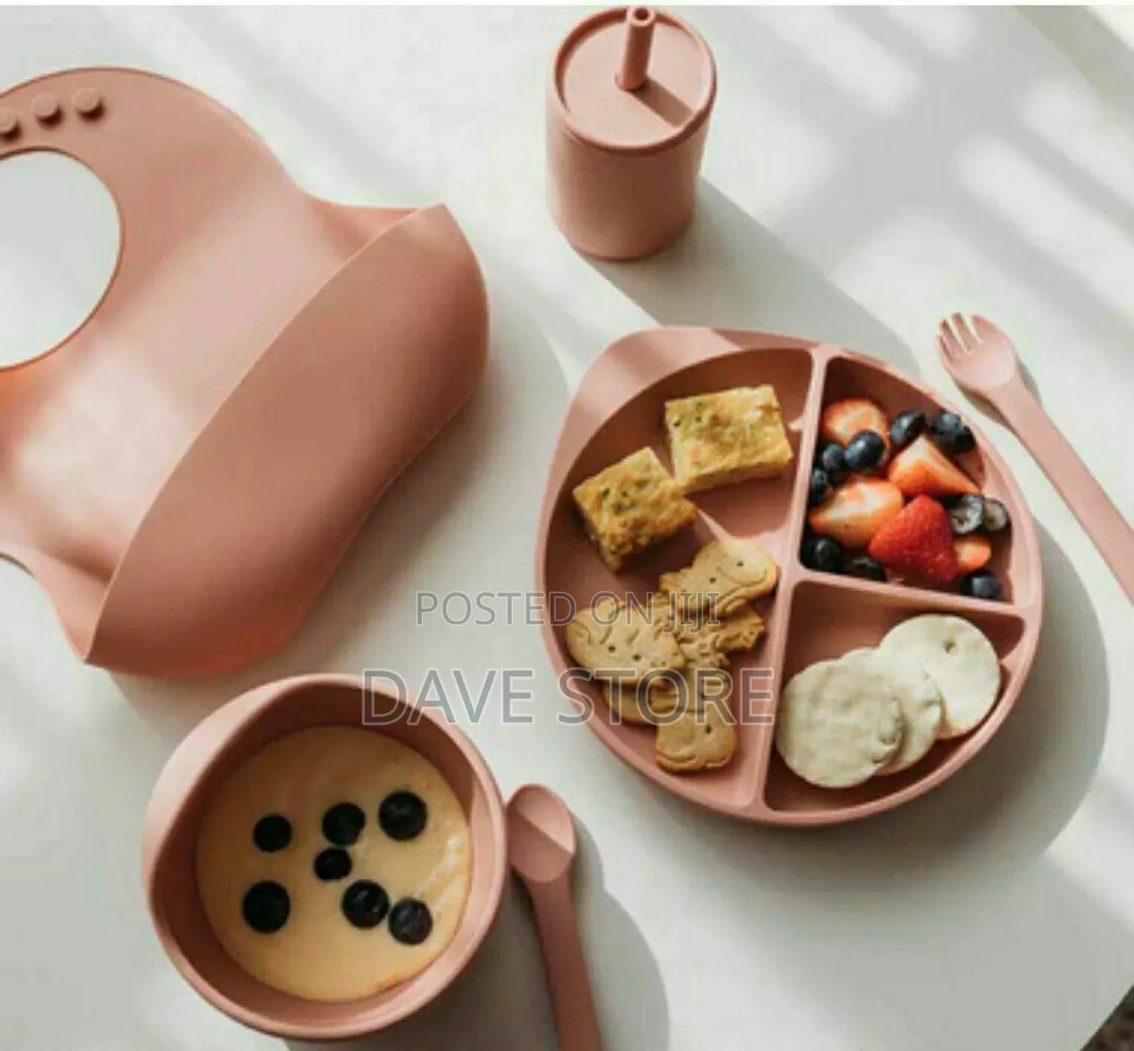 Silicone Baby Feeding Set