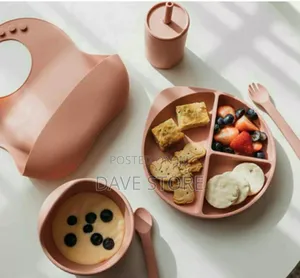 Photo - Silicone Baby Feeding Set
