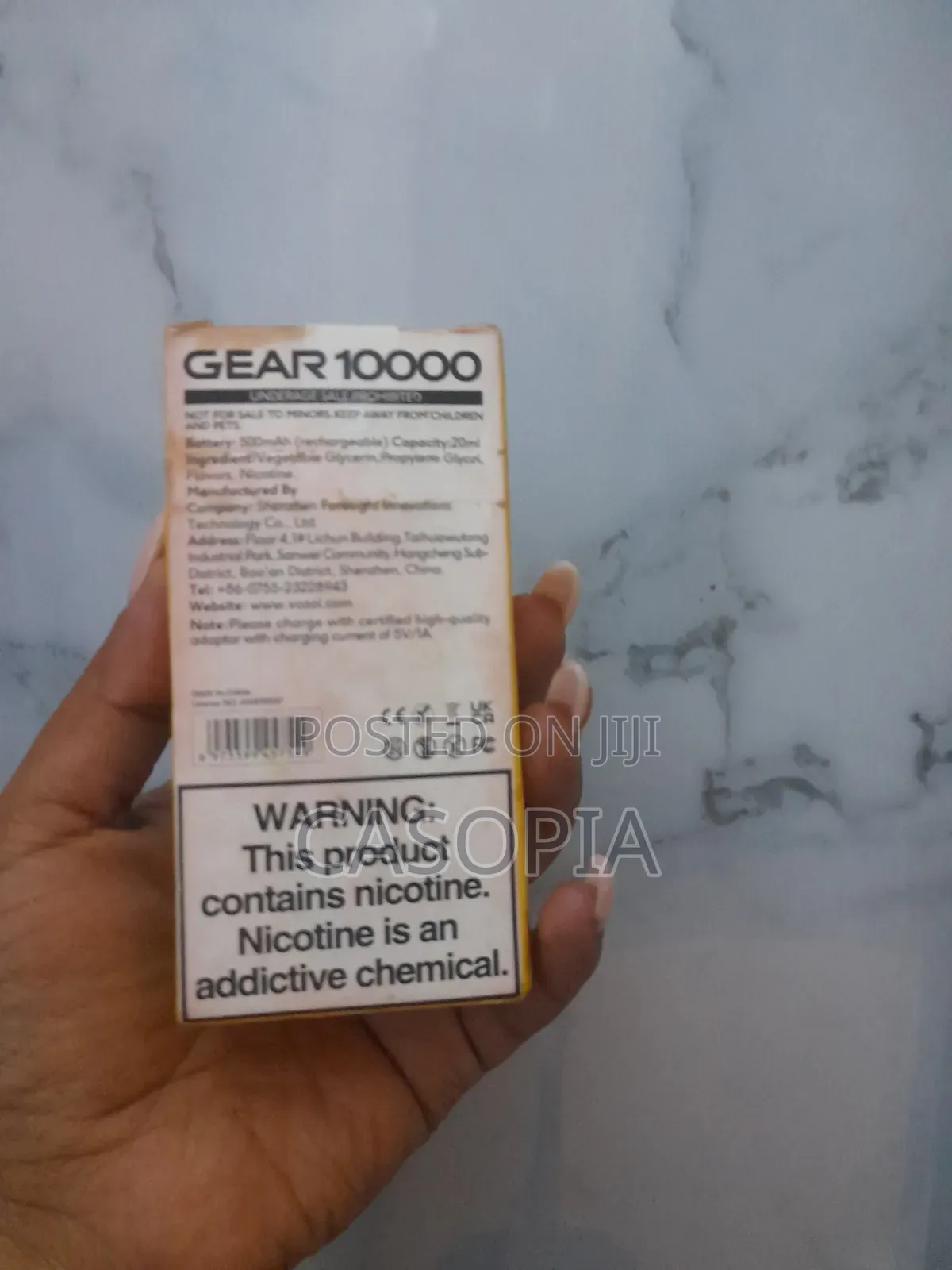 Vazol Vap Rechargeable