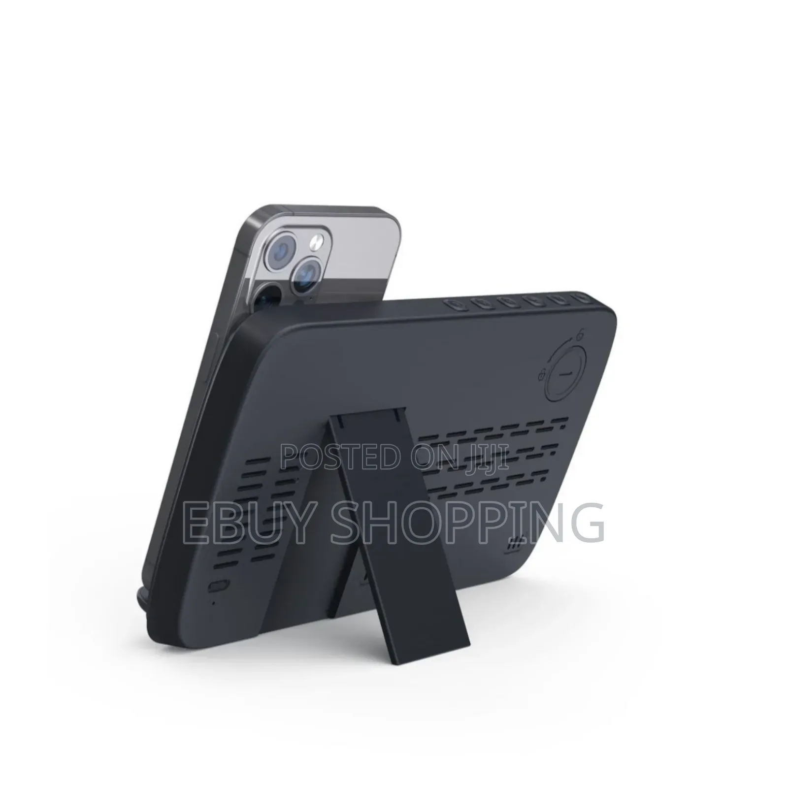 Rise Digital Alarm Clock Wireless Charger