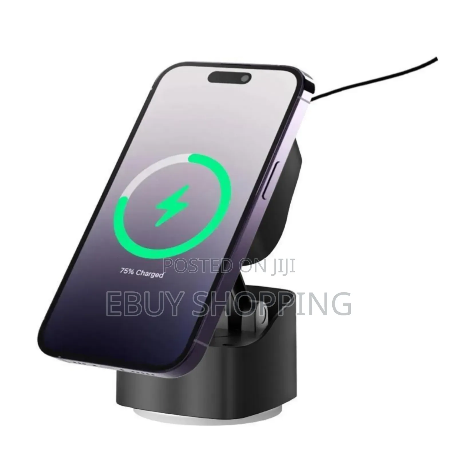 Virton Magnetic Car Phone Holder and 15w Wireless Charger