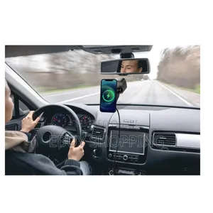 Virton Magnetic Car Phone Holder and 15w Wireless Charger